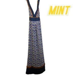 Mint by Jodi Arnold Women Sexy Deep V Neck Criss Cross Open Back SILK‎